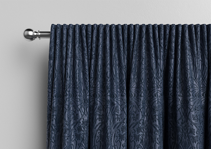 Tiverton, Indigo - Made to Measure Curtains - Image 10